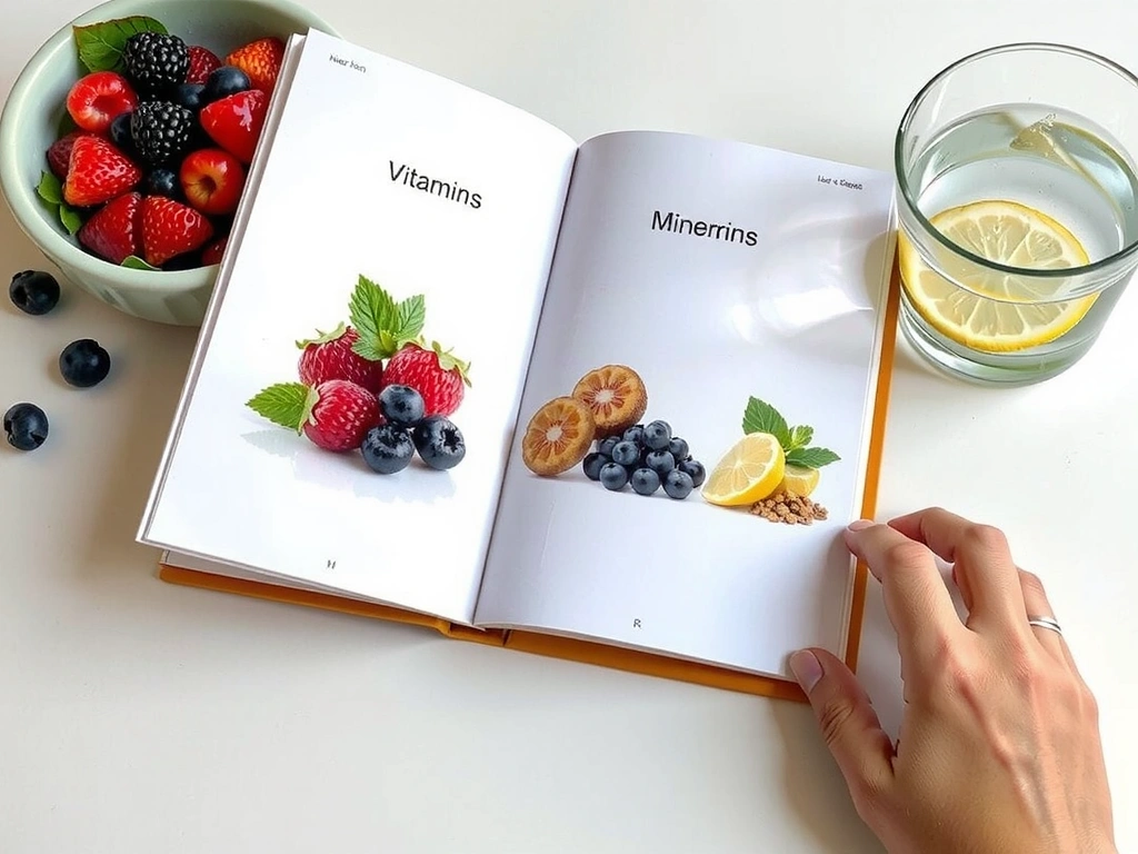 Libro sobre vitaminas